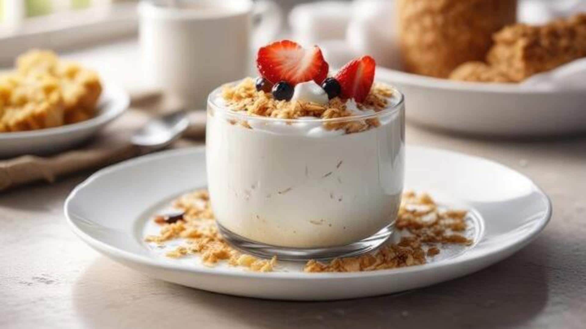 5-minute breakfasts: Coconut yogurt parfaits 