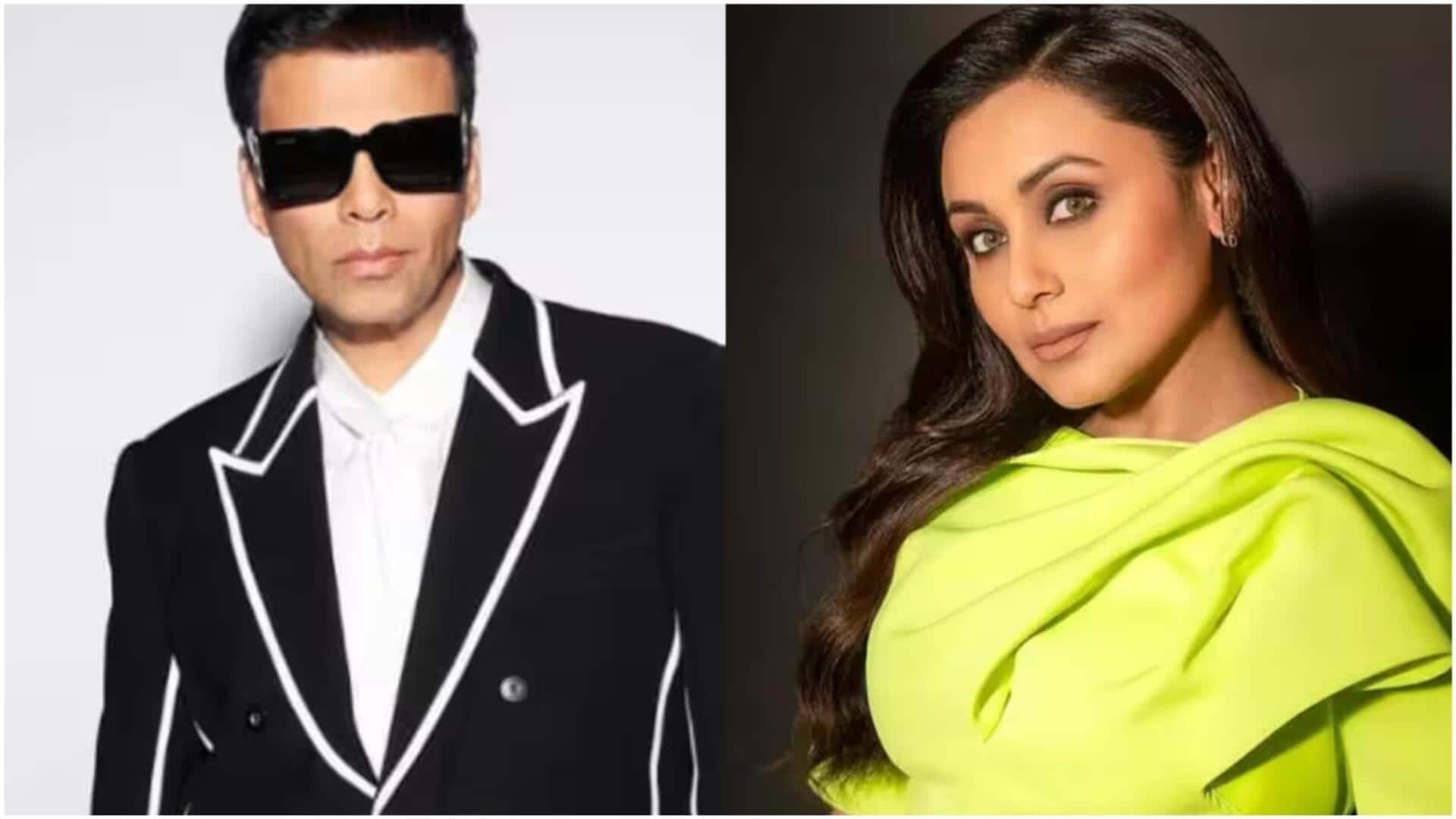 Rani-KJo to sit together to celebrate actor's 30yrs in cinema  