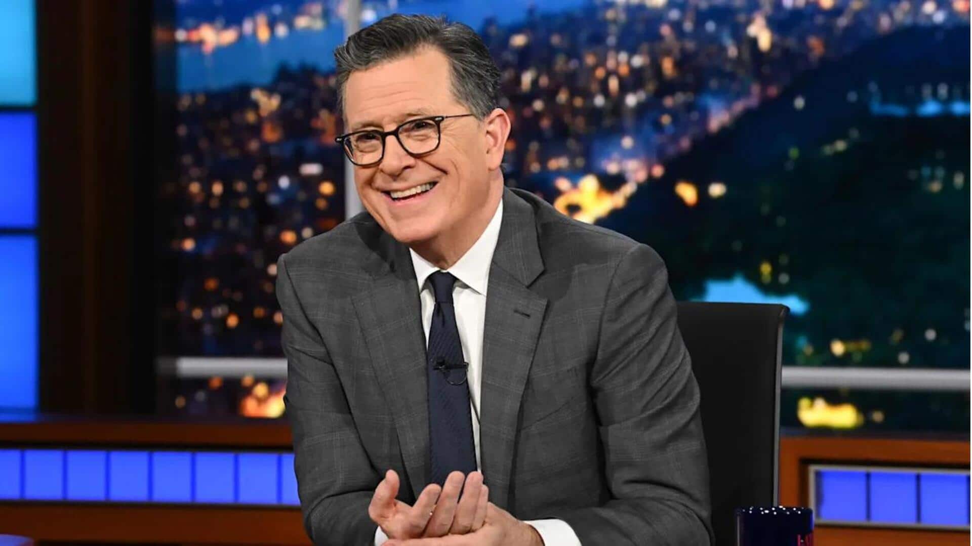 Stephen Colbert says 'The Late Show' cancellation 'saved' his life
