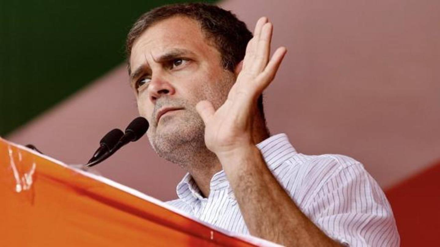 Centre's false assurance a betrayal of citizens, says Rahul Gandhi Centre's false assurance a betrayal of citizens, says Rahul Gandhi