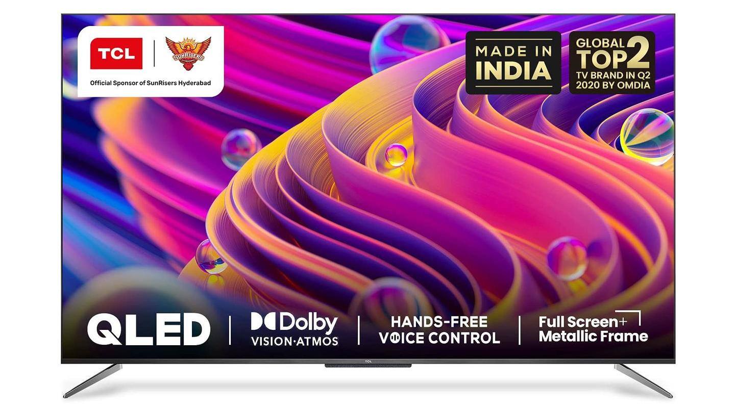 TCL 55C715 is listed at Rs. 52,999 TCL 55C715 is listed at Rs. 52,999