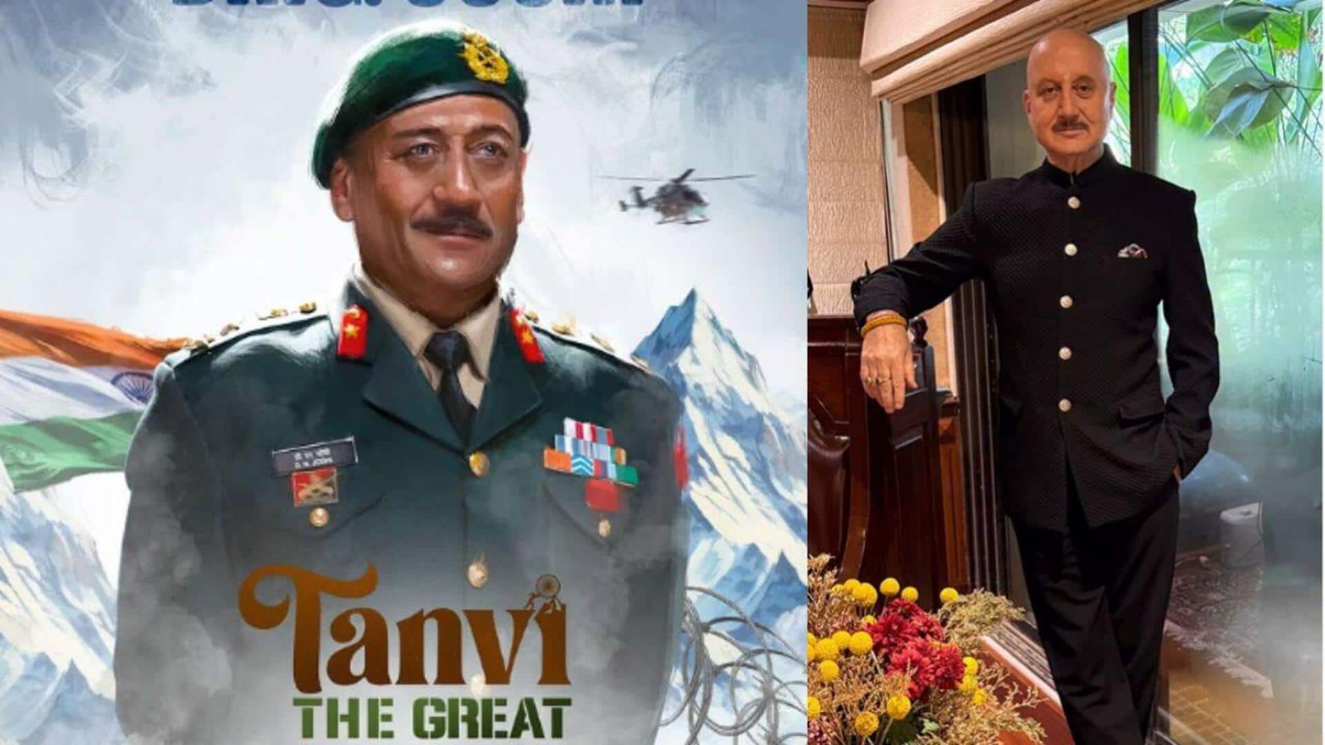 Jackie Shroff joins Anupam's 'Tanvi The Great' as Army officer Jackie Shroff joins Anupam's 'Tanvi The Great' as Army officer