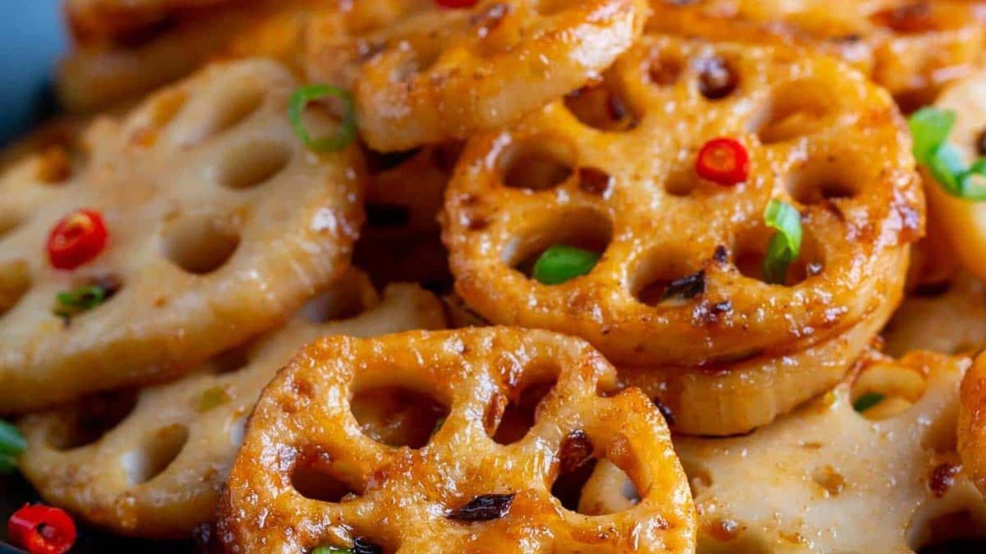 Lotus stem dishes you'll love