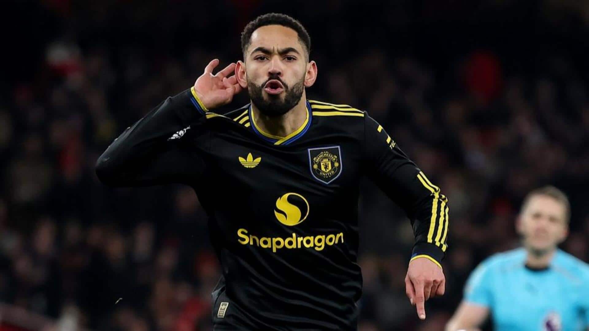 Manchester United stun Premier League leaders Arsenal 3-2: Key stats