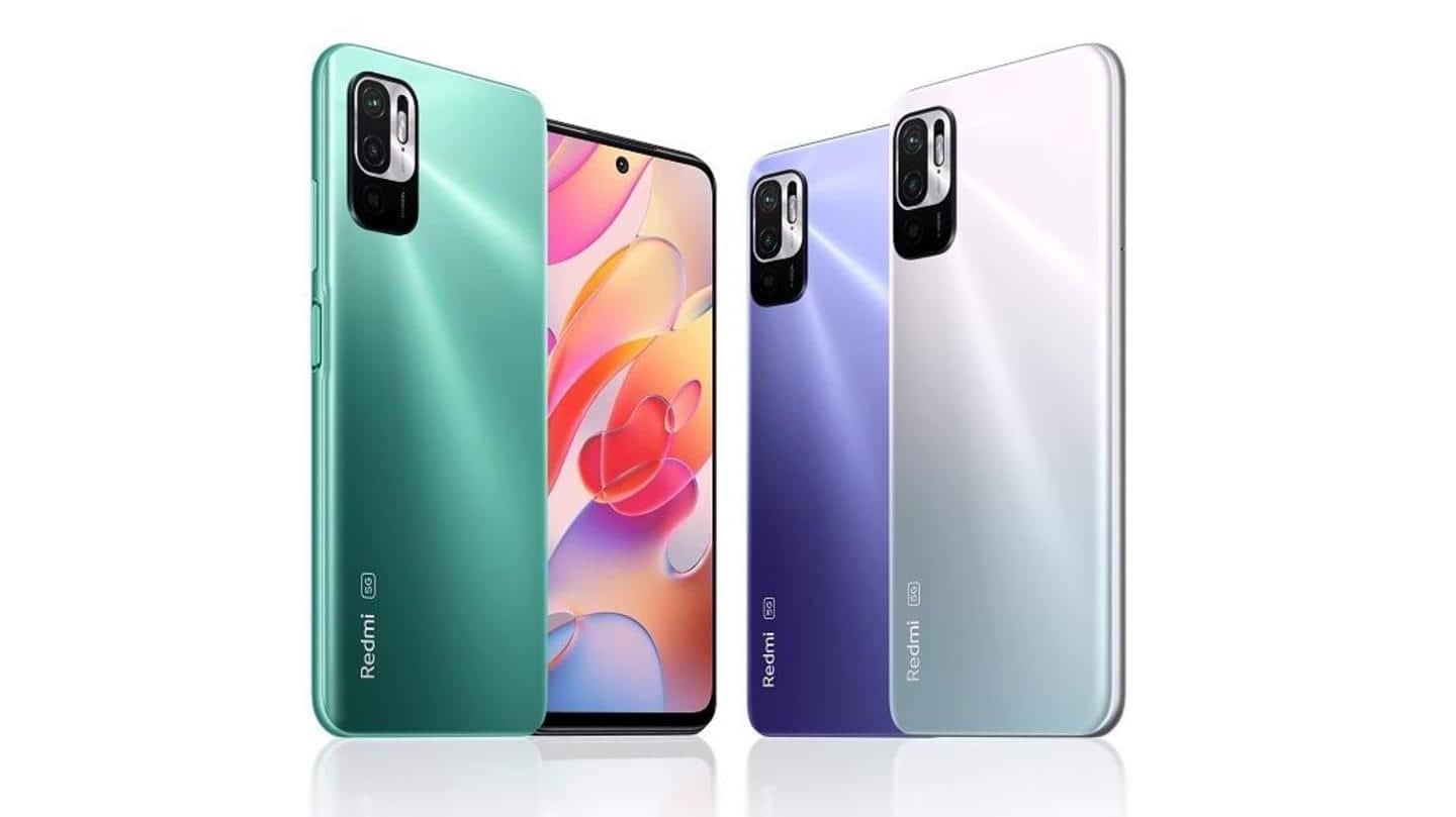 Redmi Note 10T, with MediaTek Dimensity 700, launched