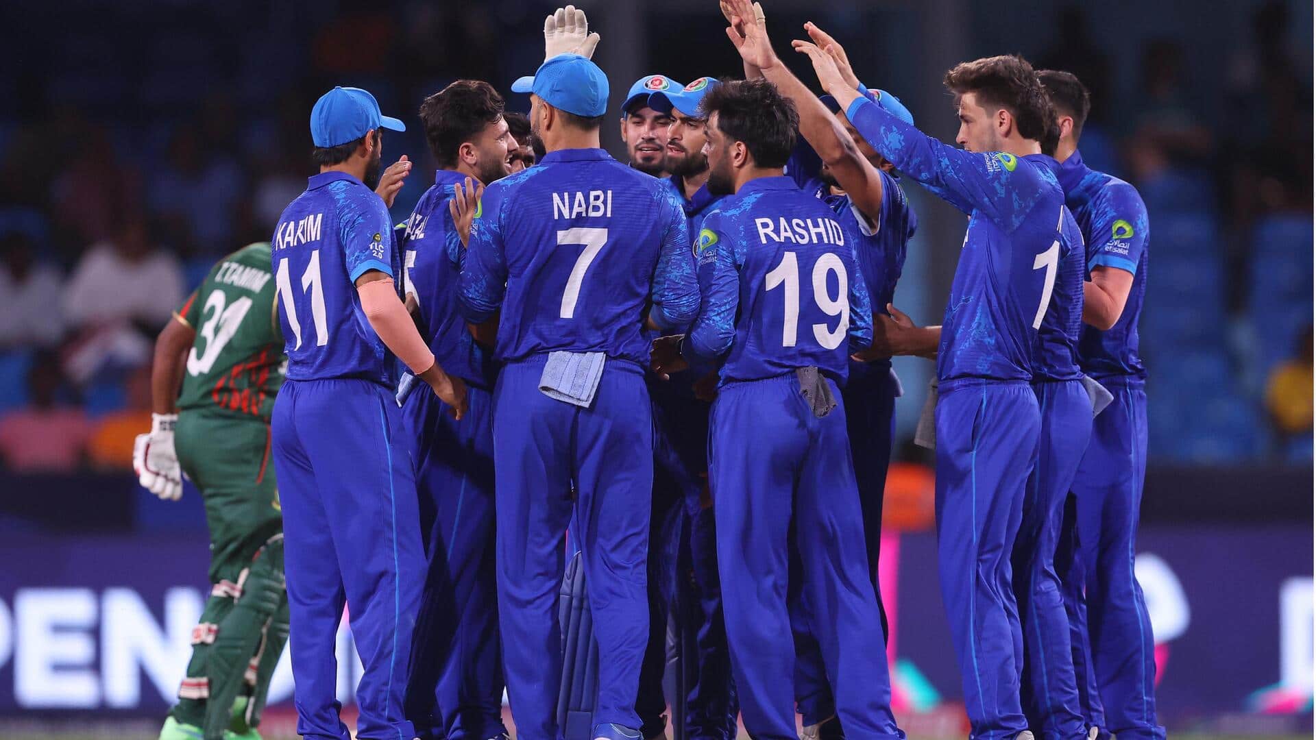 T20 World Cup: Afghanistan reach semi-finals; Australia knocked out
