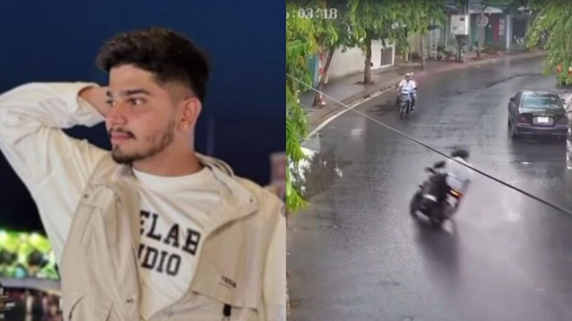 Indian student in Vietnam dies after crashing motorcycle into wall 