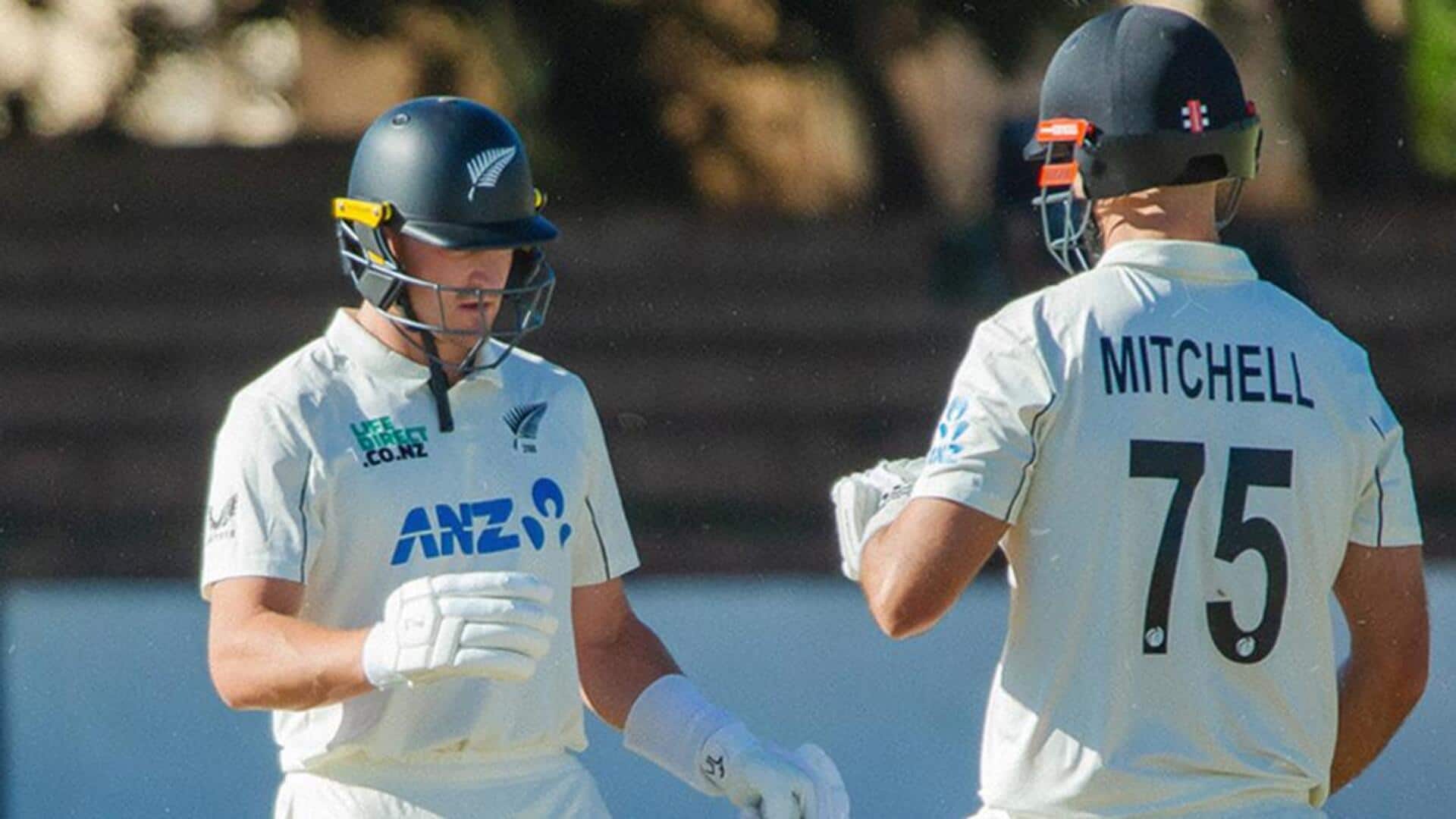 Daryl Mitchell slams 80 versus Zimbabwe in 1st Test: Stats Daryl Mitchell slams 80 versus Zimbabwe in 1st Test: Stats