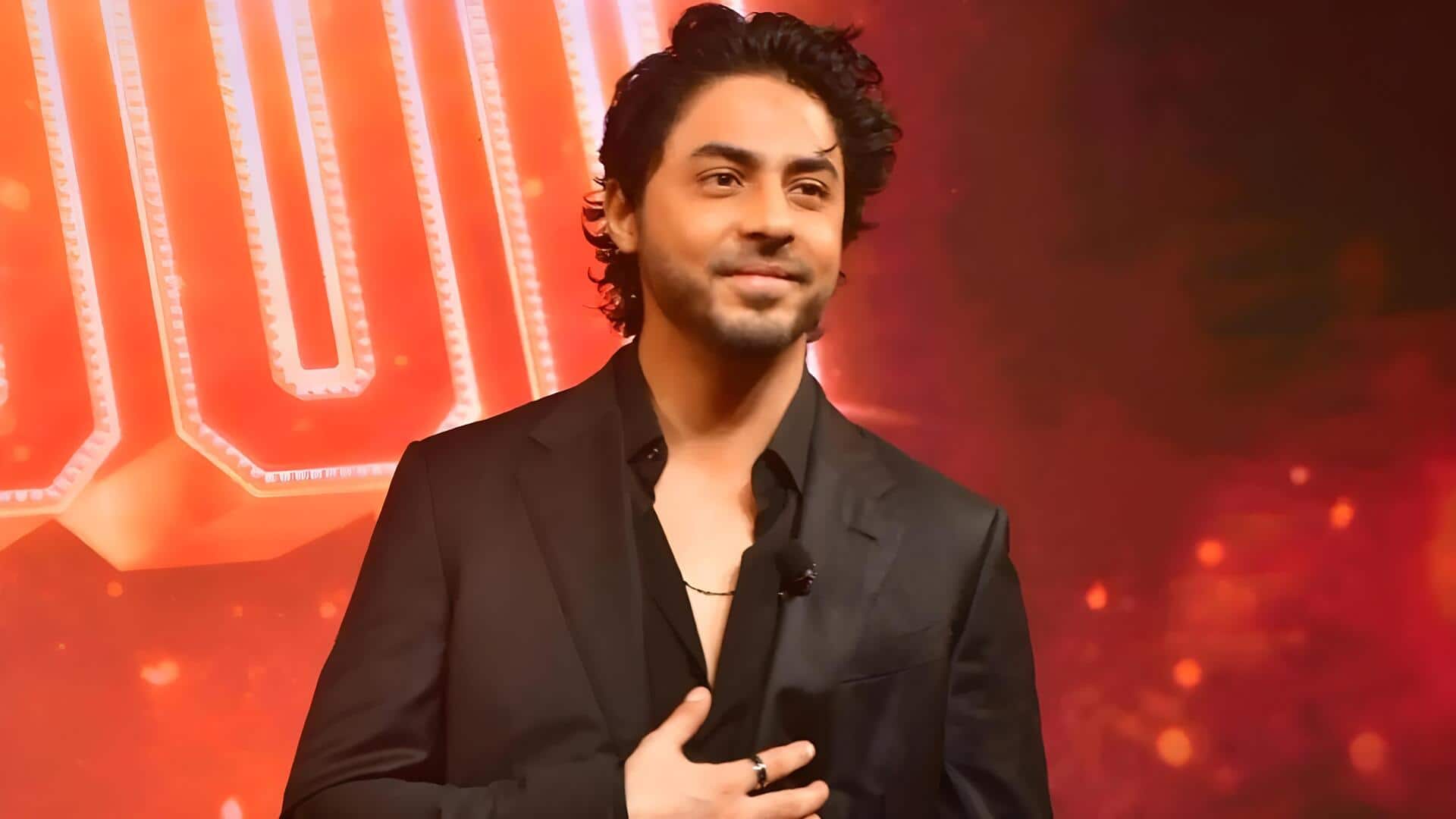 Aryan Khan wins first award for 'Bads of Bollywood'