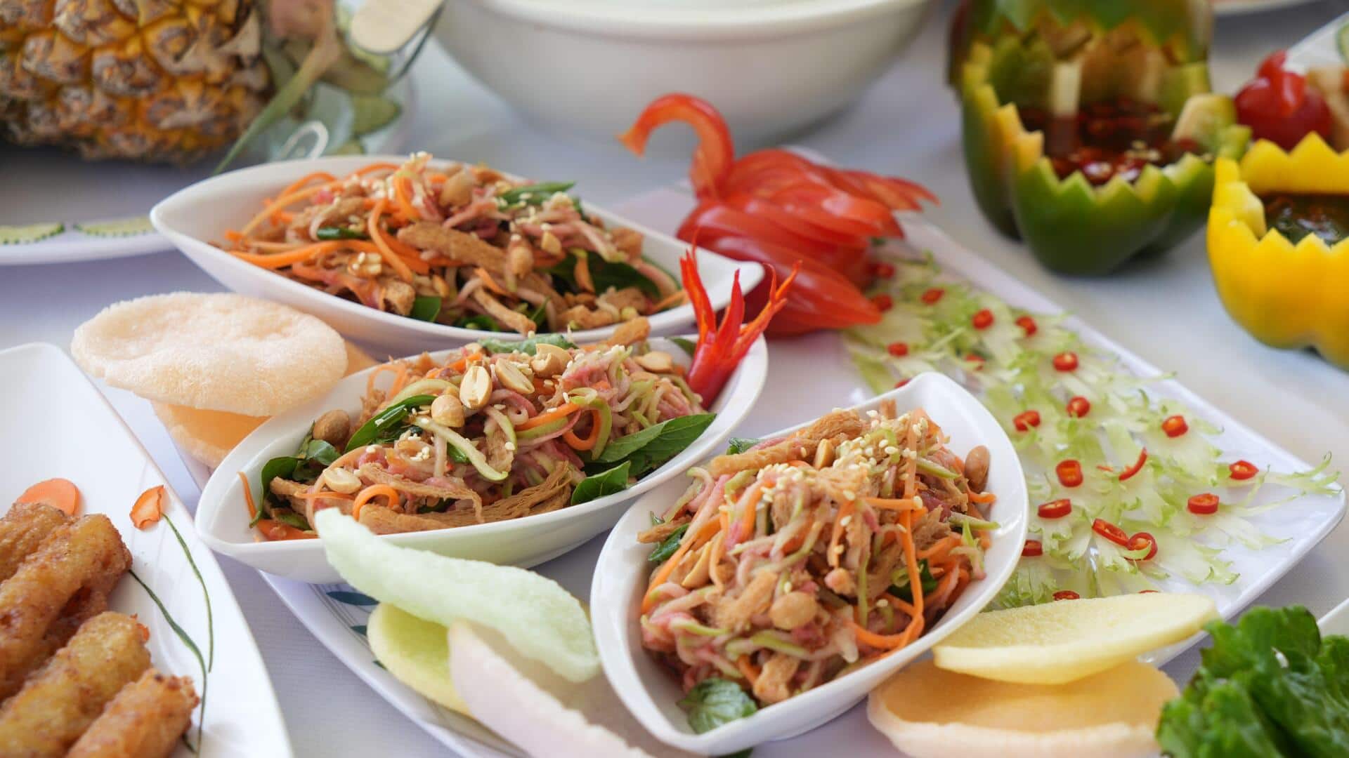 Bored of the same veggies? Try lotus stem