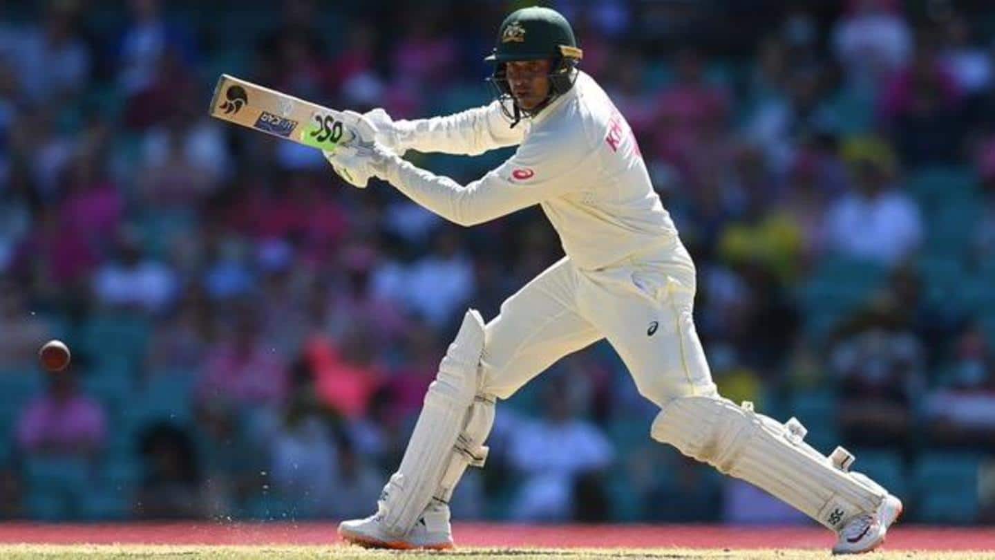 Harris dropped, Usman Khawaja retained Harris dropped, Usman Khawaja retained