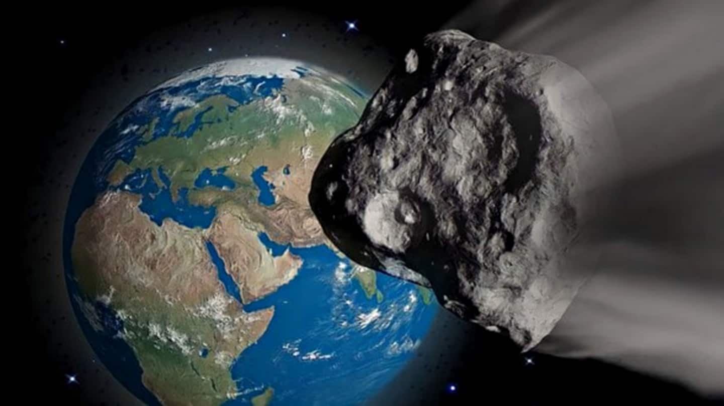 A nearly 100-ft asteroid is approaching Earth today, says NASA