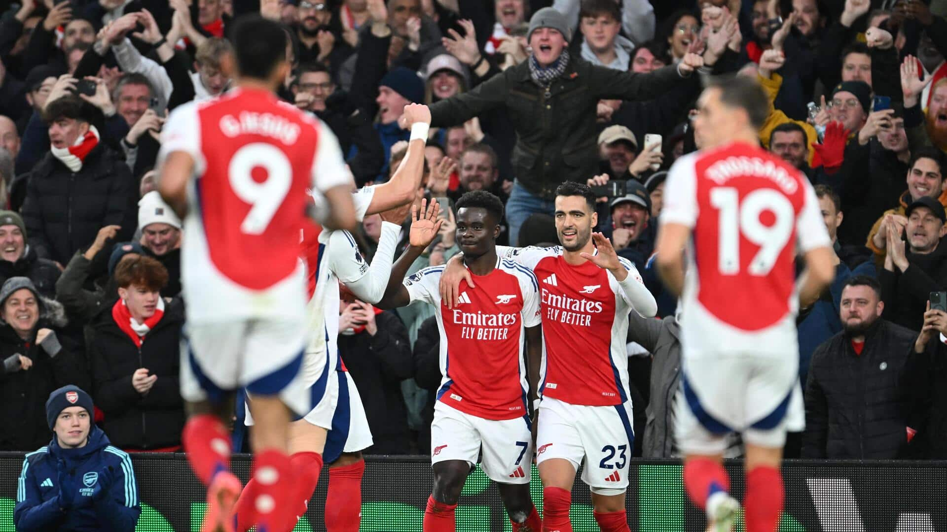 Premier League: Arsenal cruise to 3-0 win over Nottingham Forest