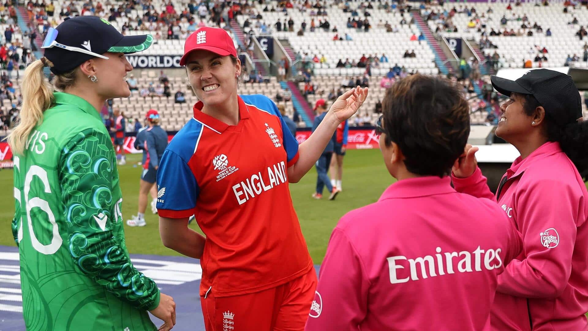 Women's T20 World Cup: England earn hard-fought win over Ireland 