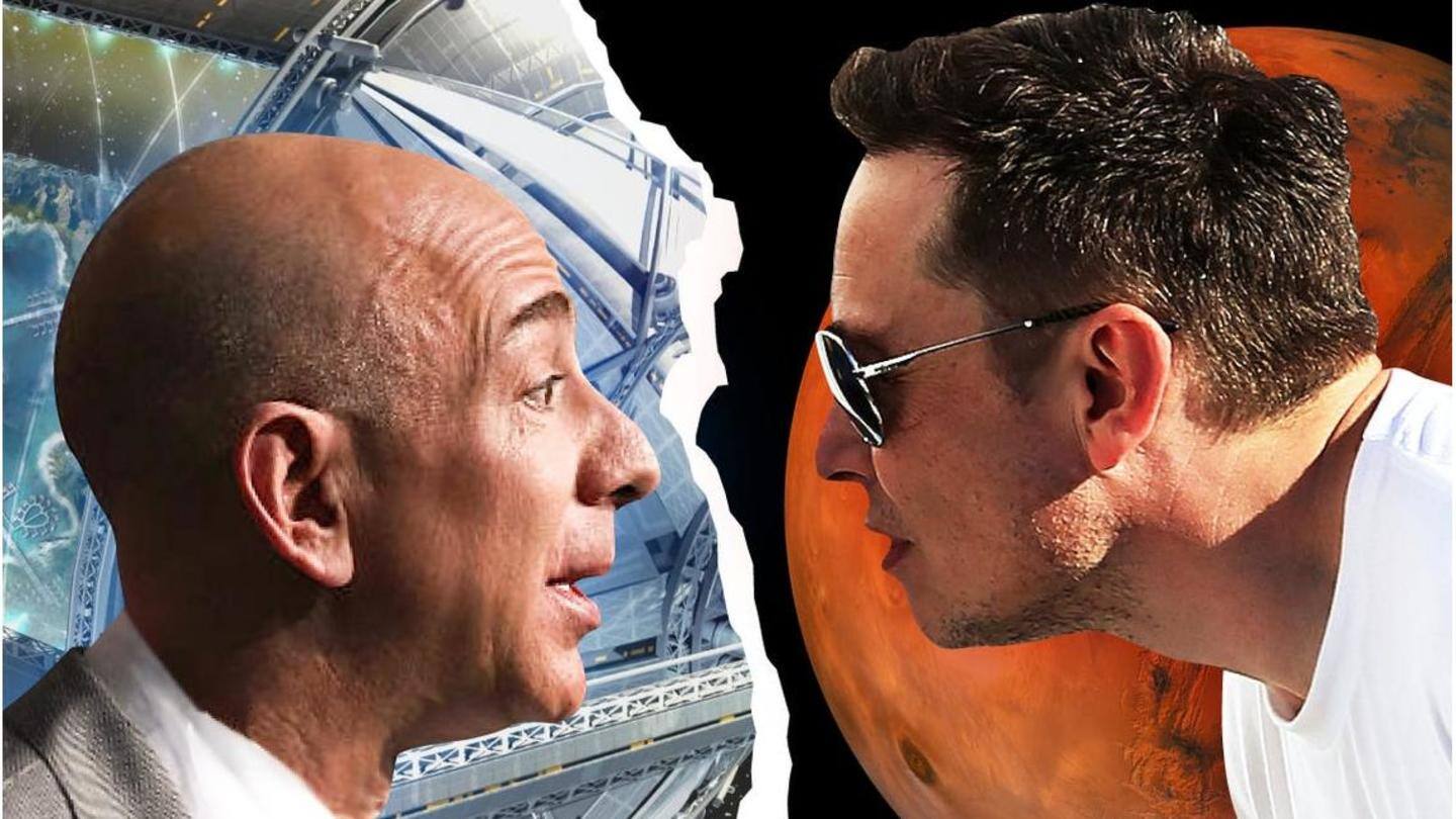 Bezos reiterated that NASA unfairly gave SpaceX a 'head start' Bezos reiterated that NASA unfairly gave SpaceX a 'head start'