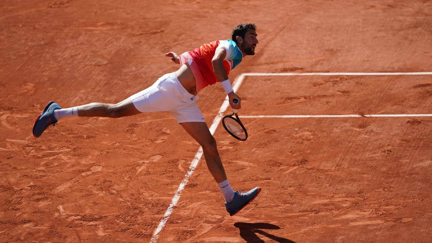 Marin Cilic beats Andrey Rublev, reaches maiden Roland Garros semi-finals