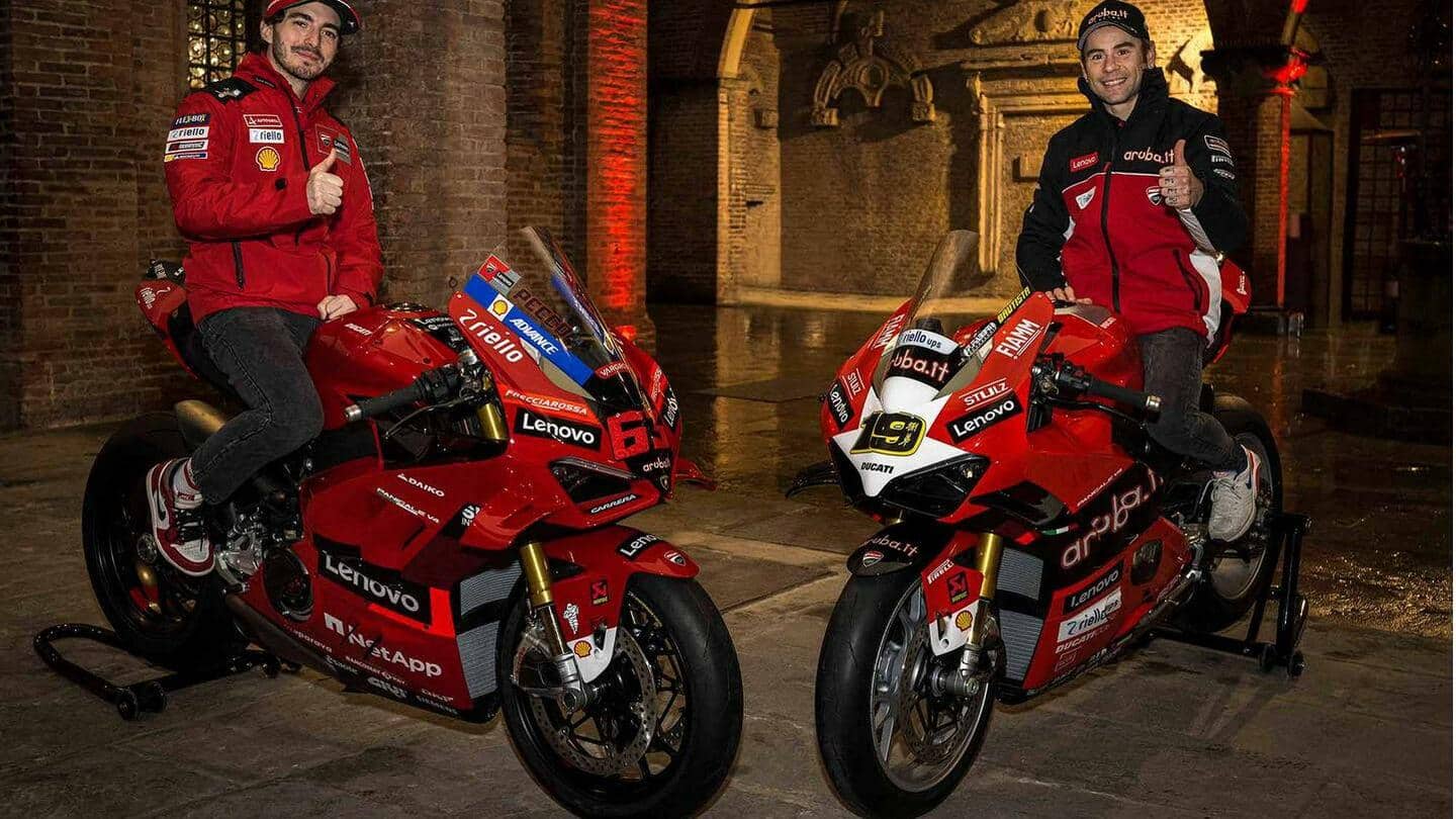 Ducati commemorates 'World Champion' titles with limited-run Panigale V4 bikes