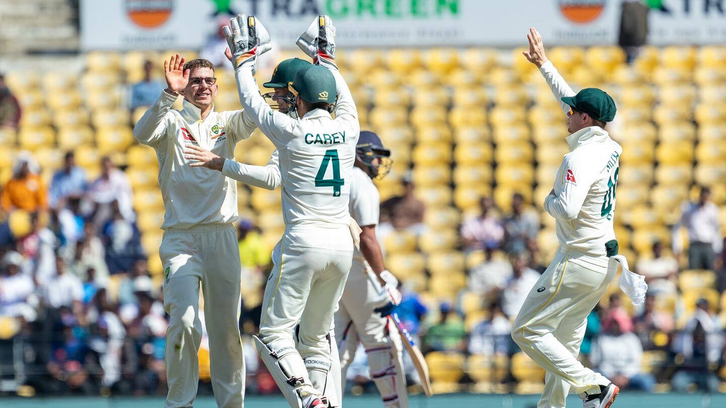 IND vs AUS: Todd Murphy bags fifer on Test debut