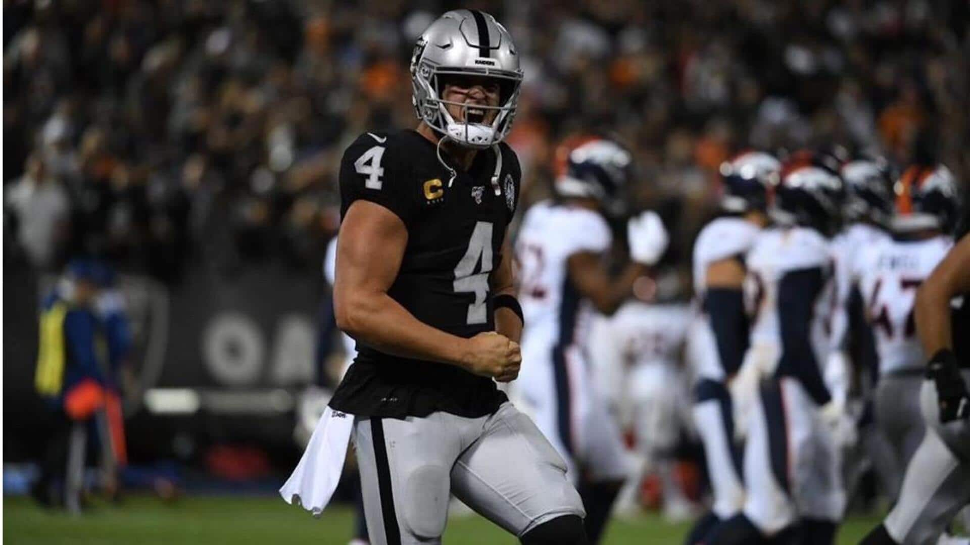 New Orleans Saints' Derek Carr gets injured: Highlighting his stats