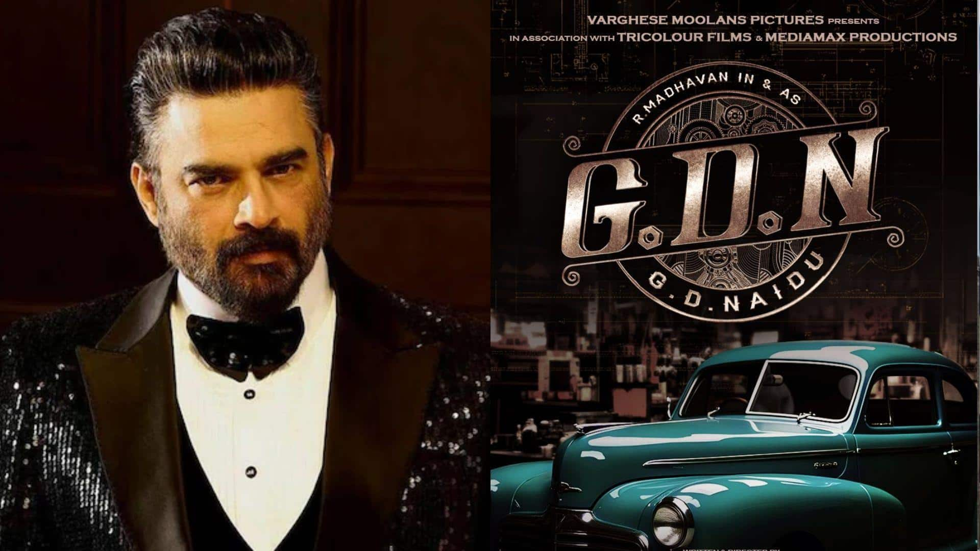 Madhavan reveals first look of 'GDN'—biopic on scientist GD Naidu