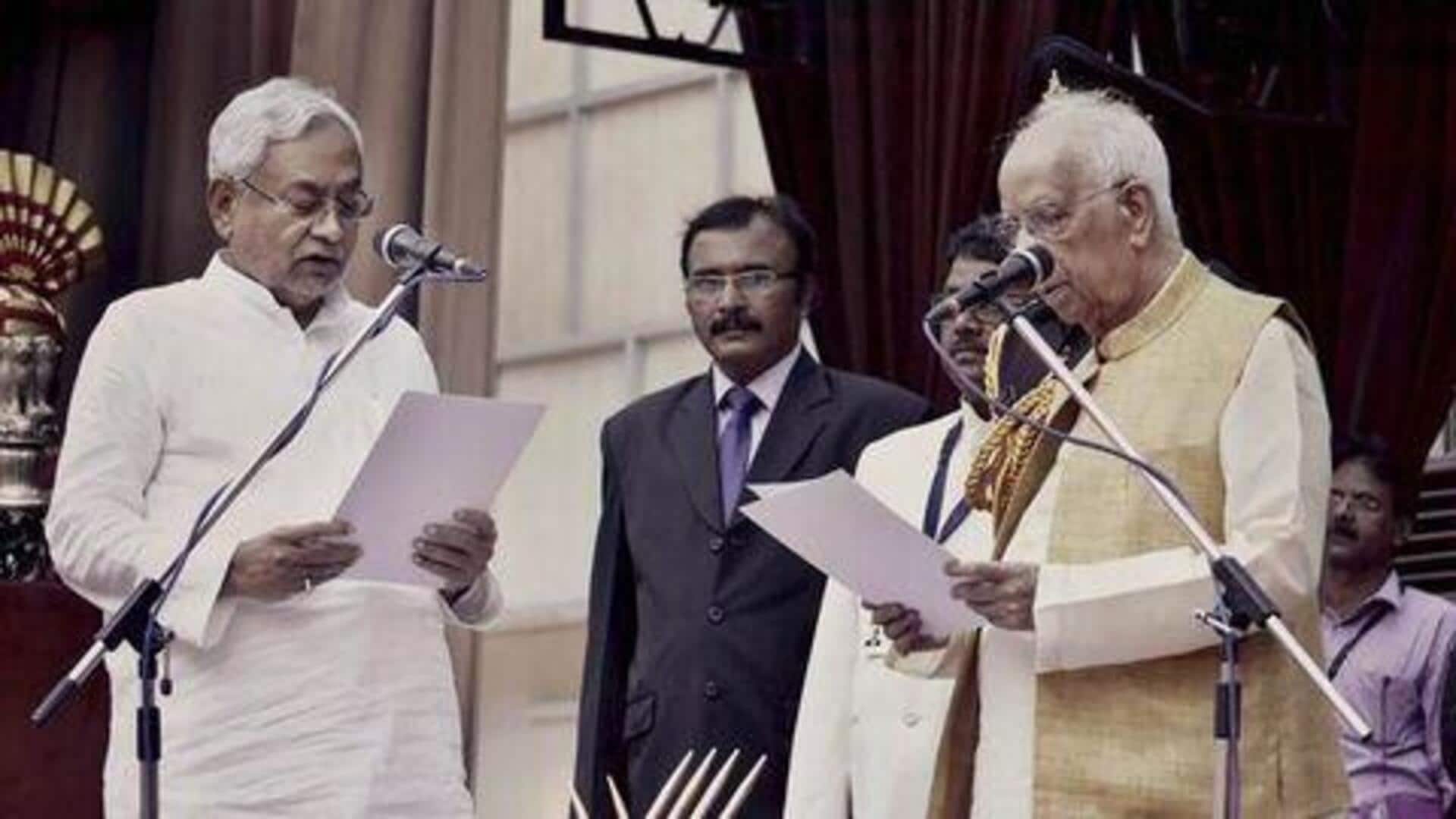 Nitish Kumar stakes claim to form Bihar government; oath-taking tomorrow
