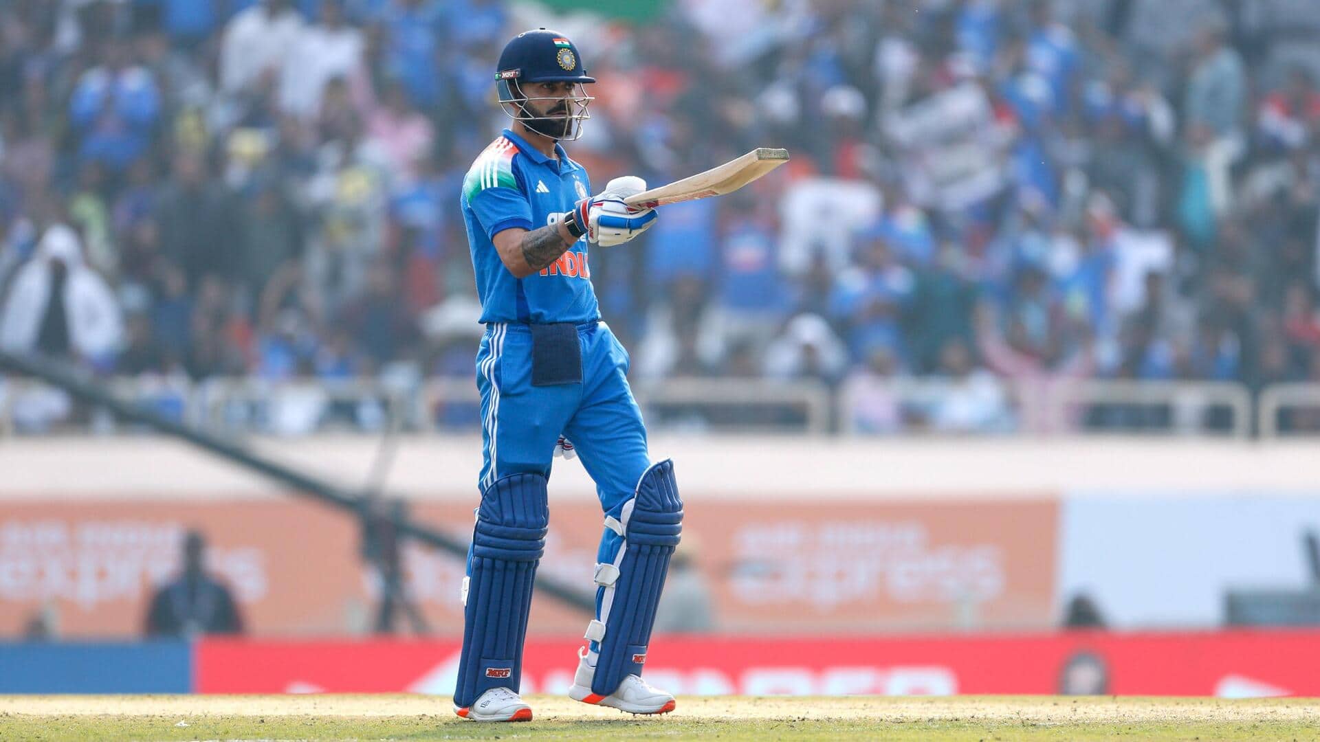 Virat Kohli completes 6,500 runs in home ODIs: Key stats