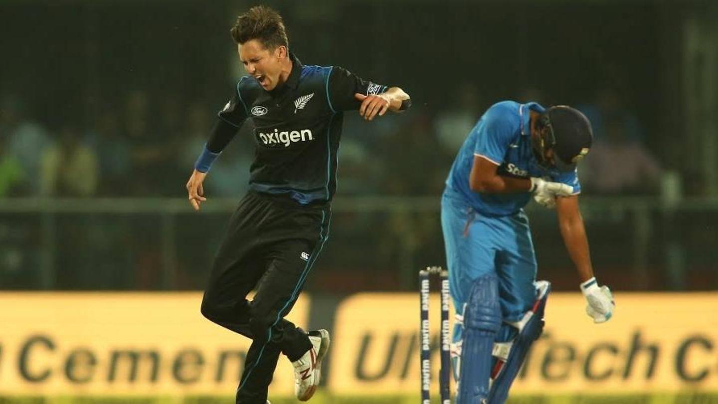 Rohit has been under the scanner when facing left-arm seamers Rohit has been under the scanner when facing left-arm seamers