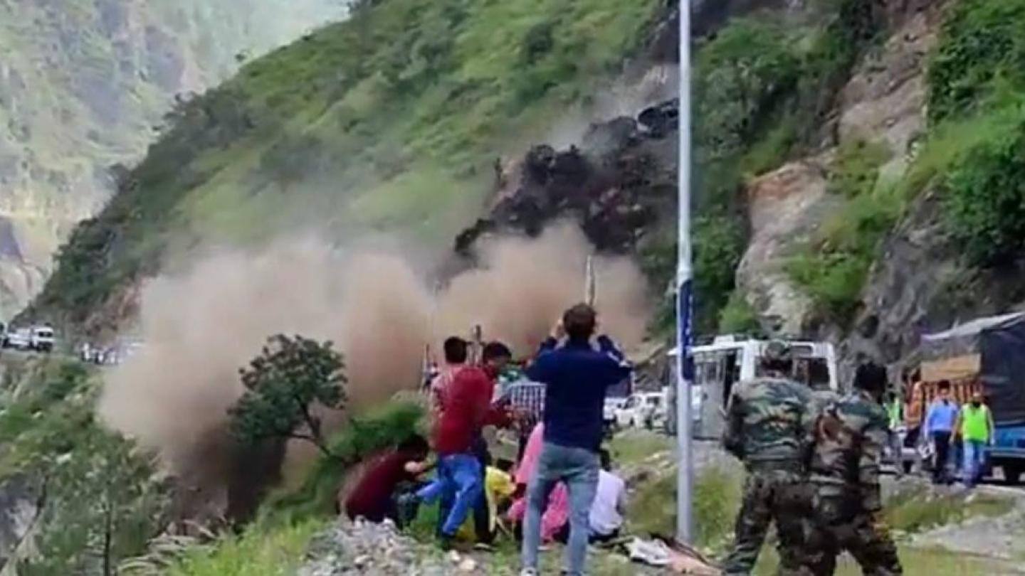 Landslide occurred around 9 am today, officials say Landslide occurred around 9 am today, officials say