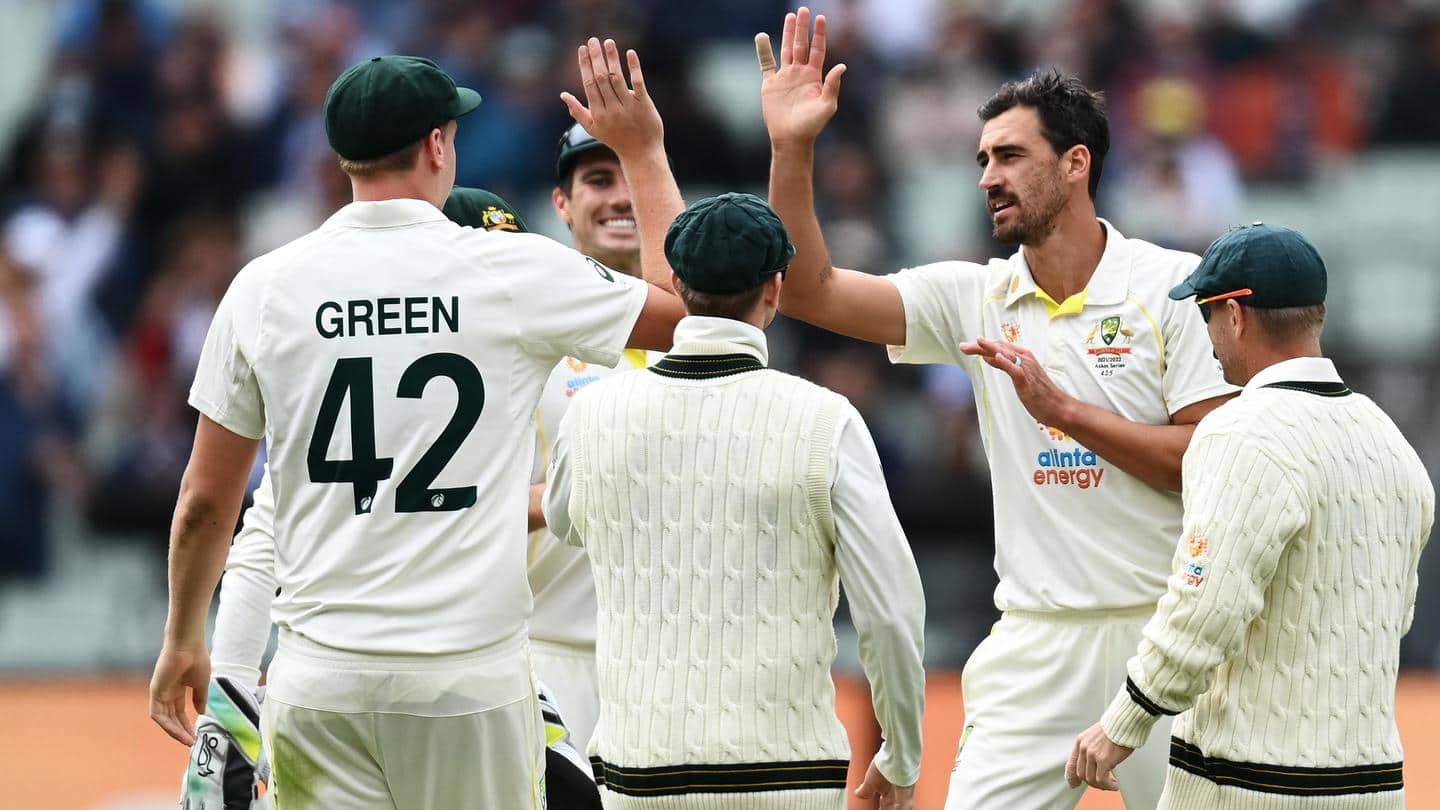 Ashes, MCG Test: England reduced to 31/4 in final session