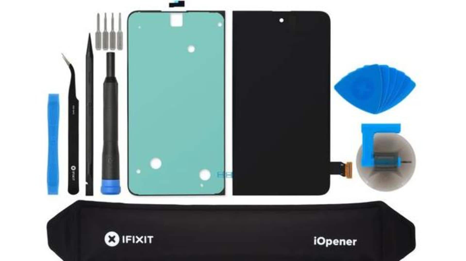 Replacement parts for Google Pixel Fold now available on iFixit