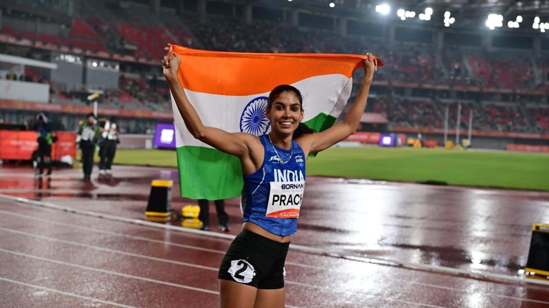 Asian Games 2026: India's Prachi Choudhary wins bronze in 400m