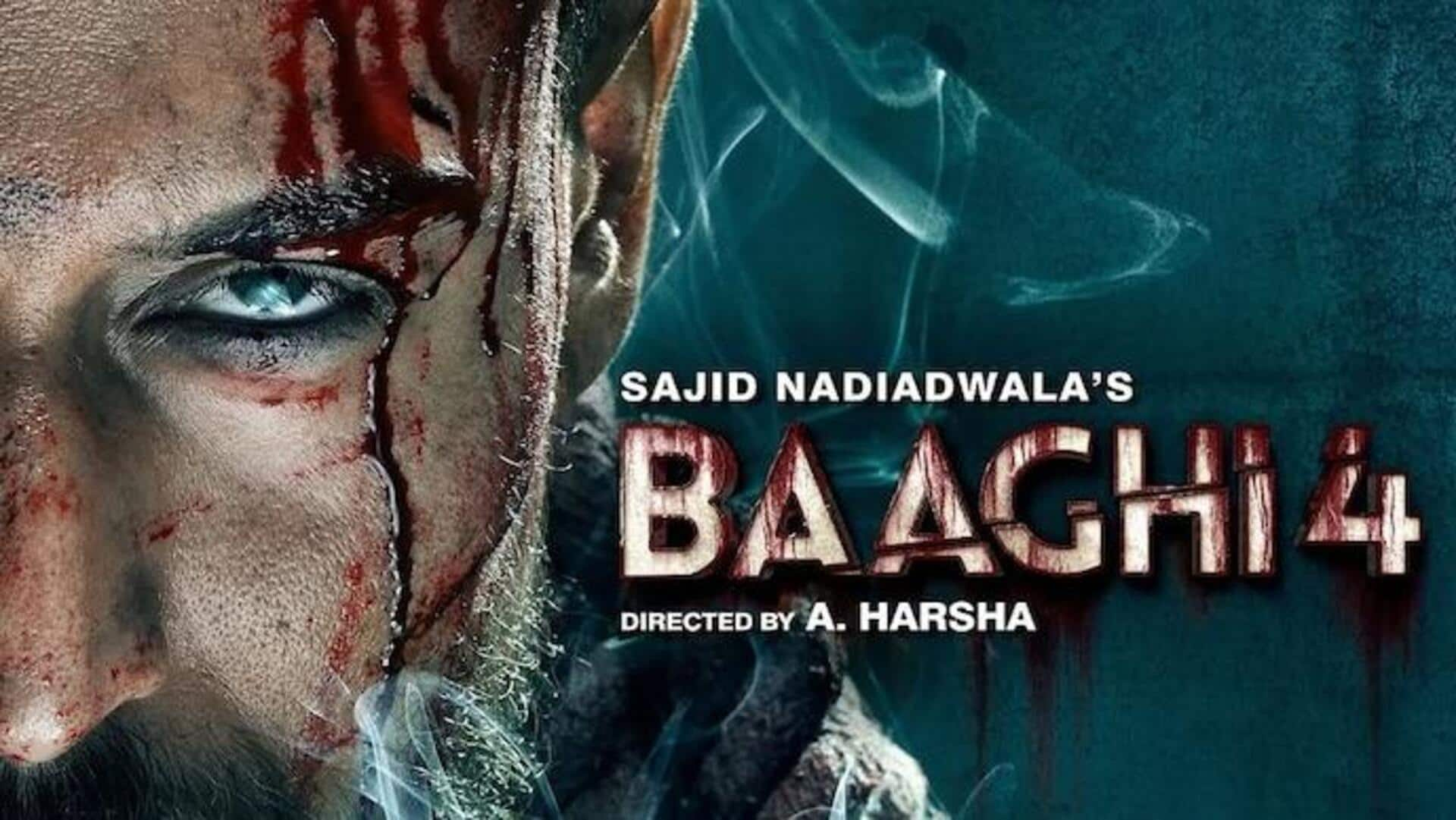 'Baaghi 4': Tiger Shroff unleashes rage in chilling poster