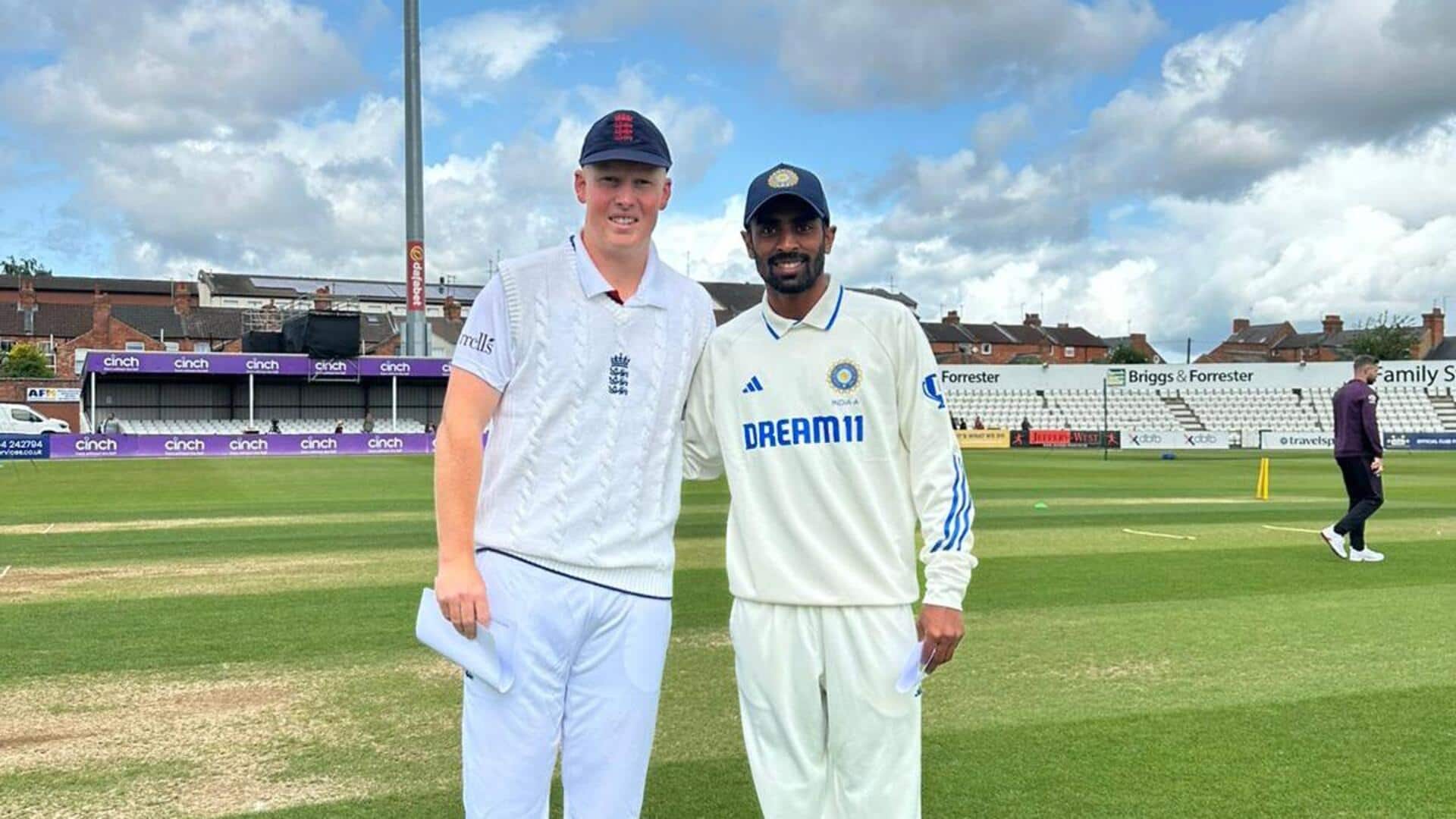 Abhimanyu Easwaran hammers his 31st half-century in FC cricket: Stats