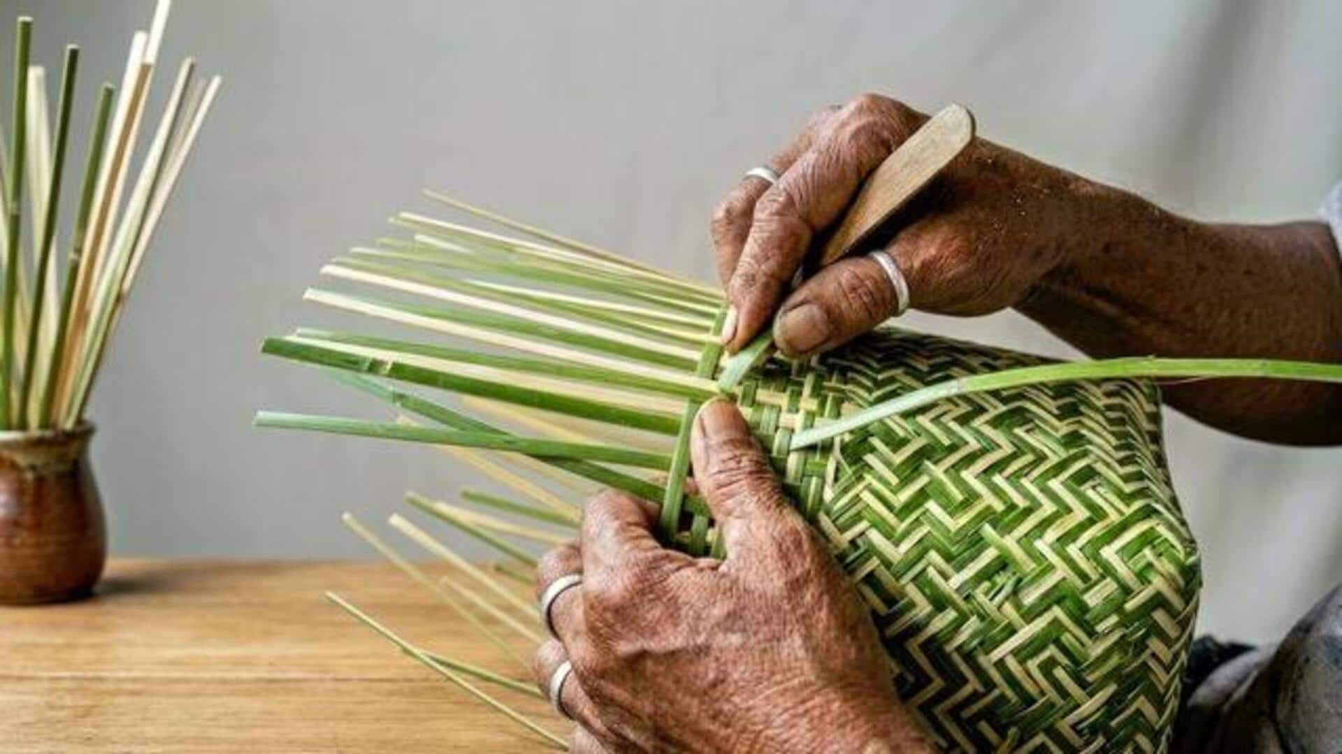 How artisans use river reeds to create sustainable crafts 