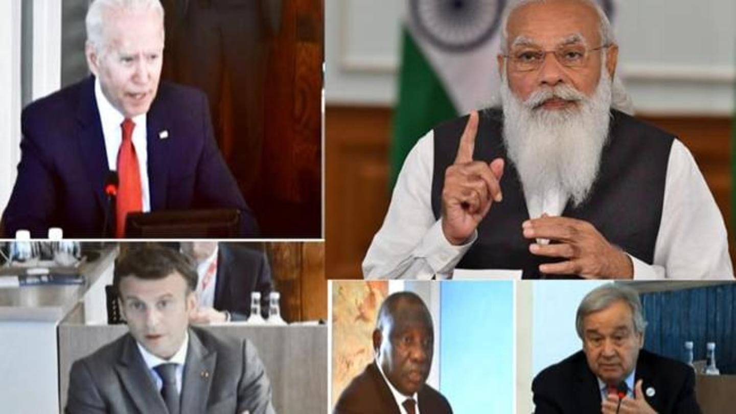 Modi addressed 'Building Back Stronger - Health' session Modi addressed 'Building Back Stronger - Health' session