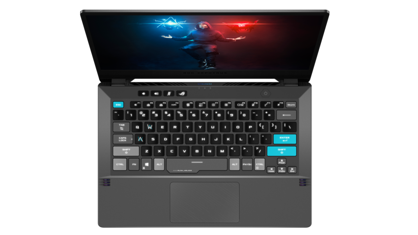 The device draws power from an AMD Ryzen R9-5900HS processor The device draws power from an AMD Ryzen R9-5900HS processor