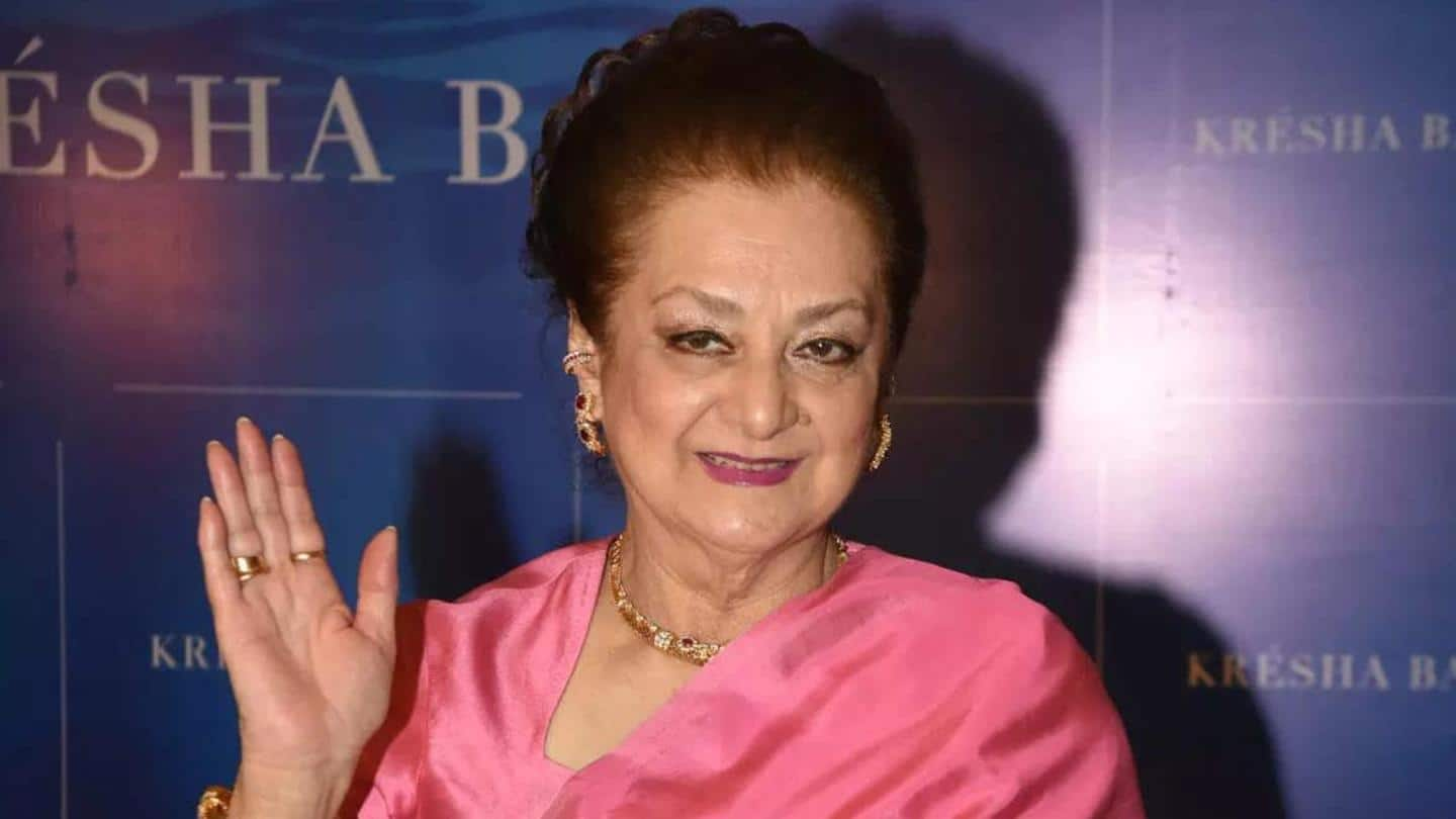 Saira Banu admitted to hospital, shifted to ICU ward today