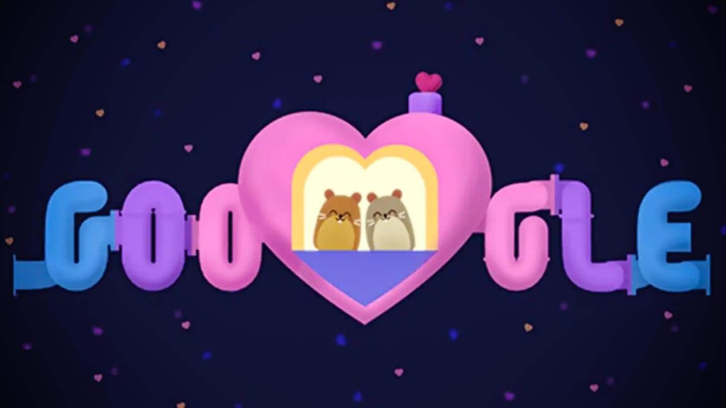 Google's Valentine's Day Doodle is fun and adorable