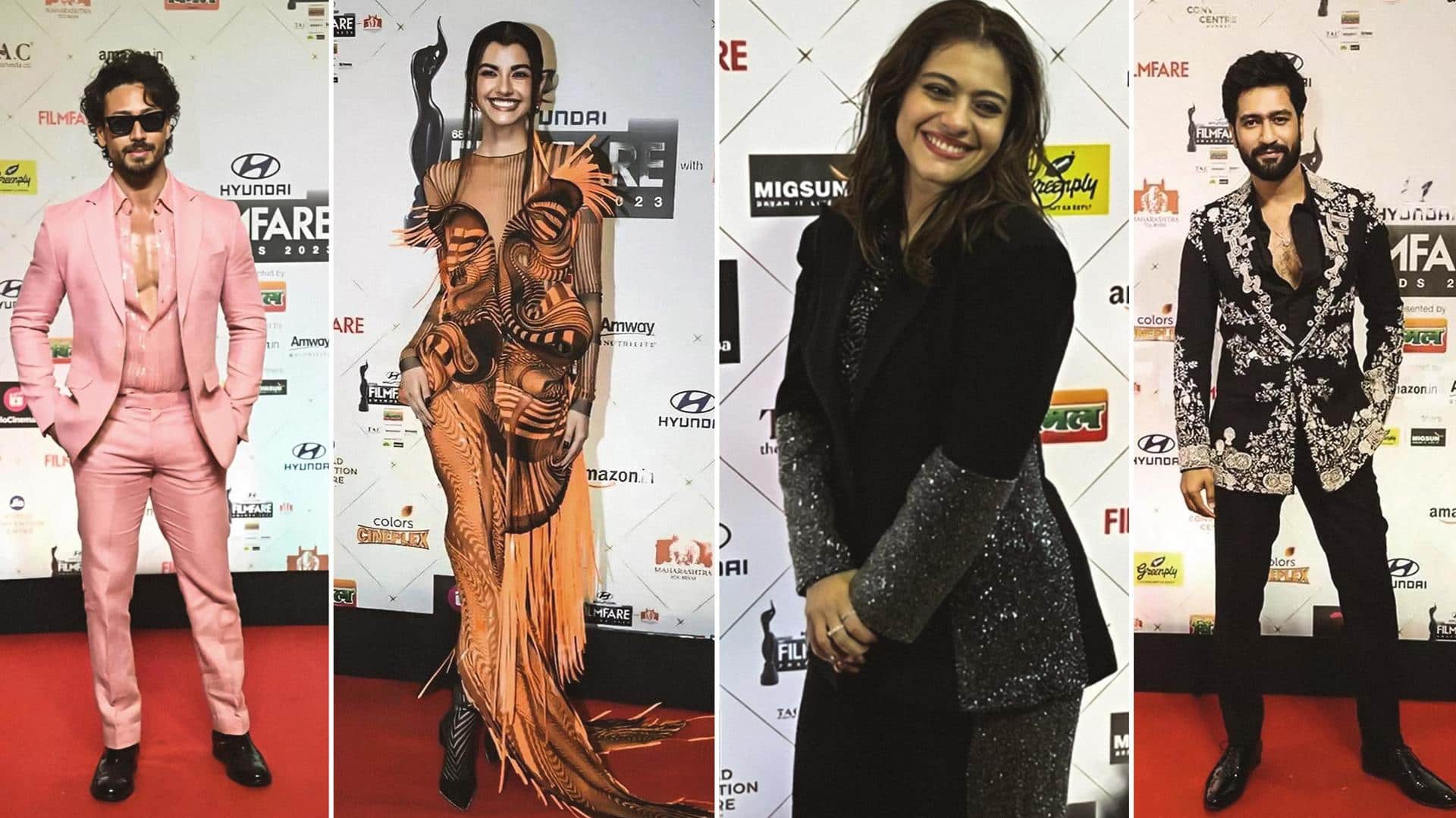 Filmfare Awards 2023 Most notable red carpet looks