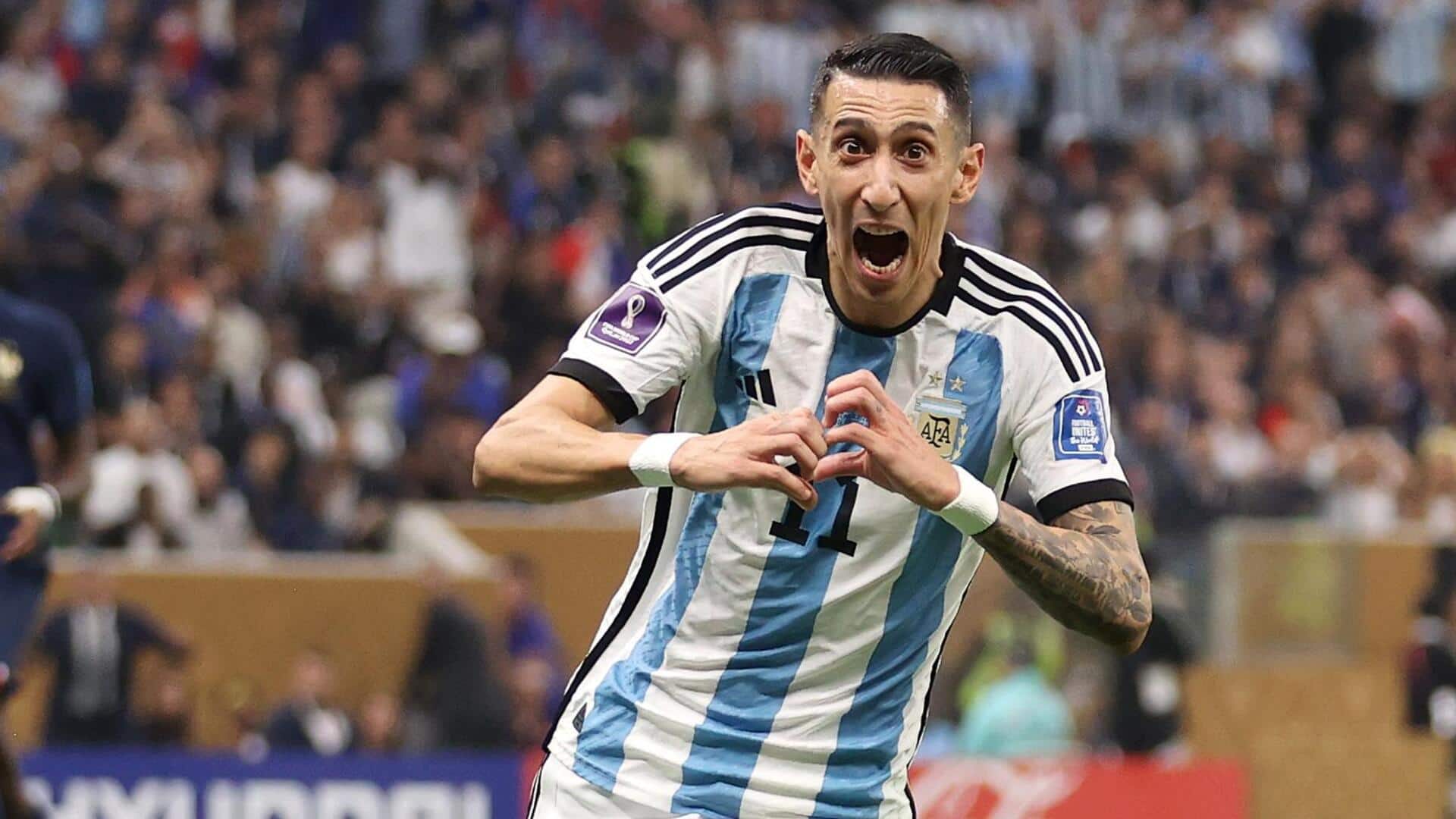 Angel Di Maria to retire from internationals: Decoding his stats