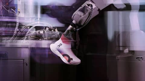 Sneakers built in 6 minutes? Robots make history at Olympics