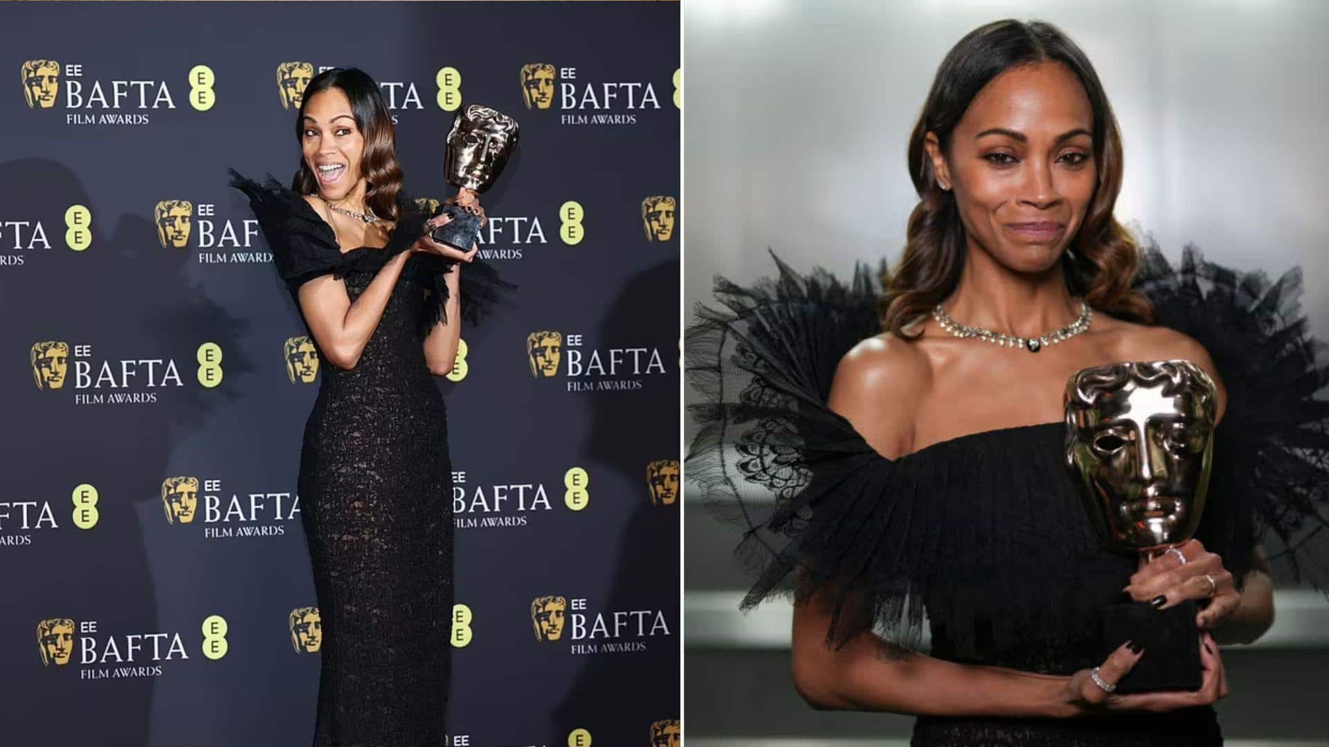 Zoe Saldana's BAFTA win makes her an Oscar frontrunner