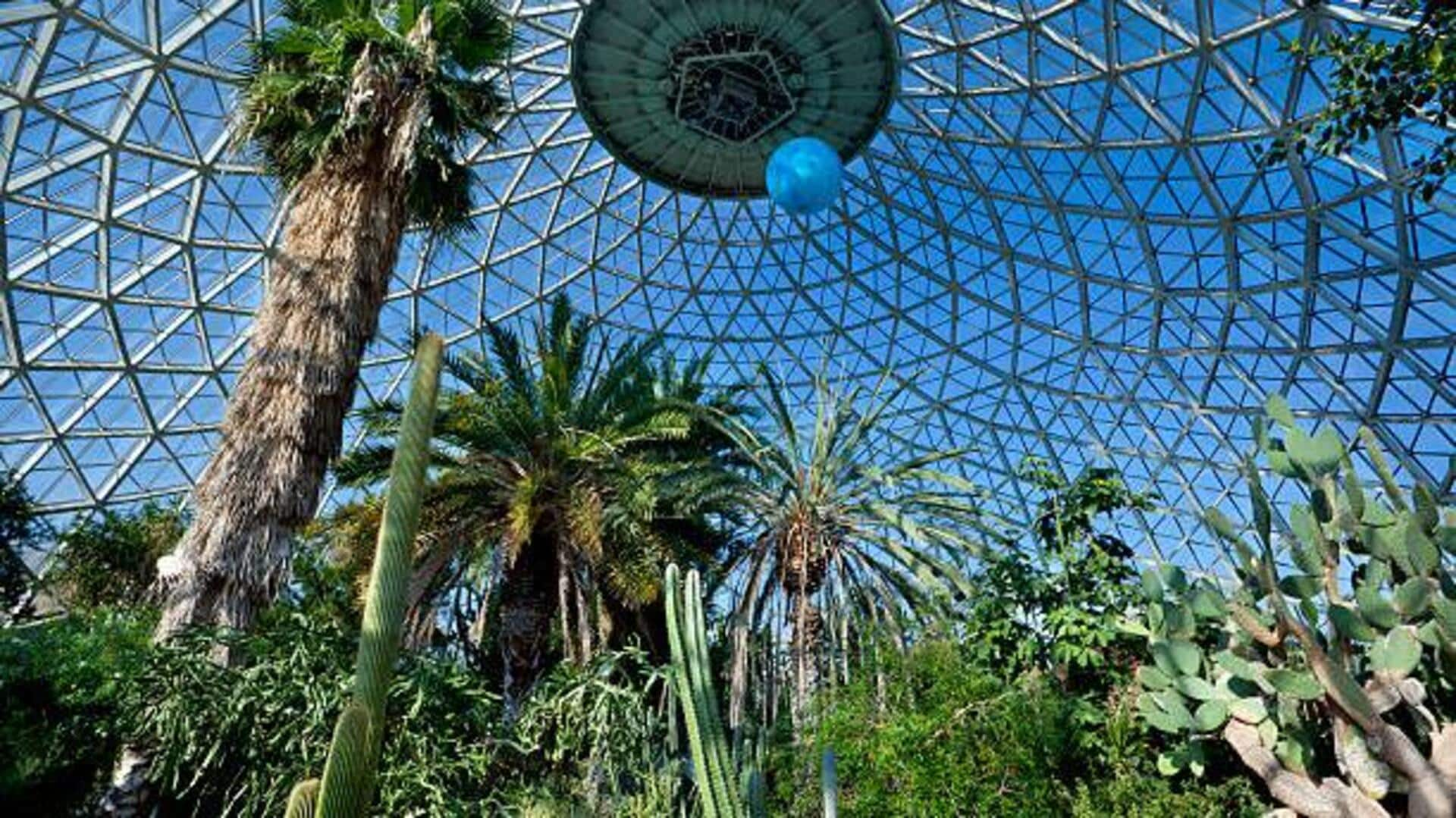 Garden biodomes: Explore the world's exotic ecosystems indoors 