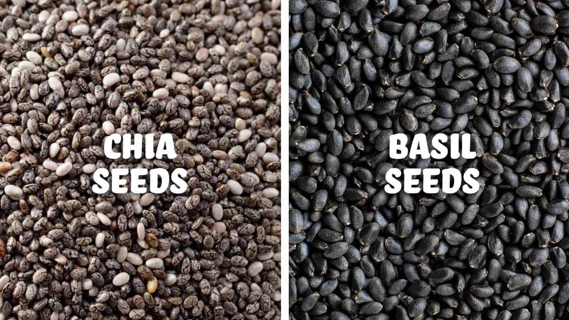 Chia seeds v/s basil seeds: Which superfood is better?