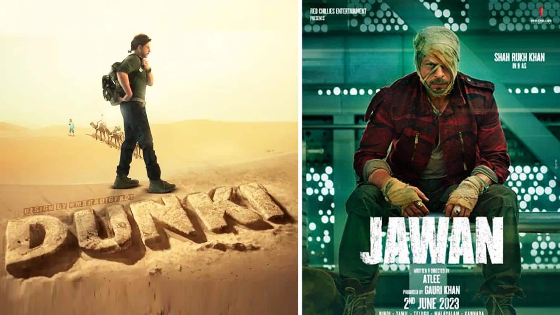 'Jawan,' 'Dunki' non-theatrical rights sold for Rs. 480 crore: Report