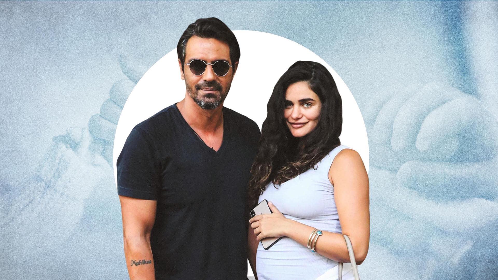 It's a boy! Arjun Rampal welcomes second child with Gabriella