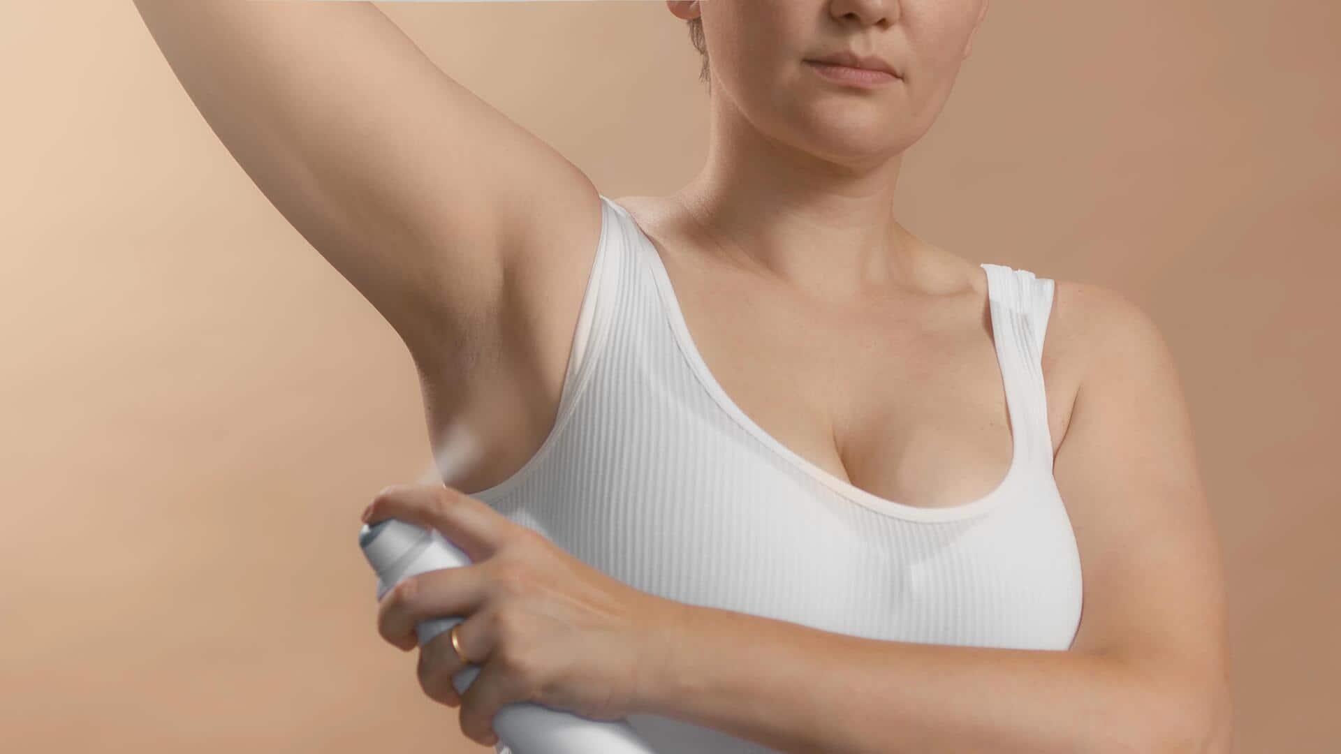 Applying a deodorant? Avoid these mistakes