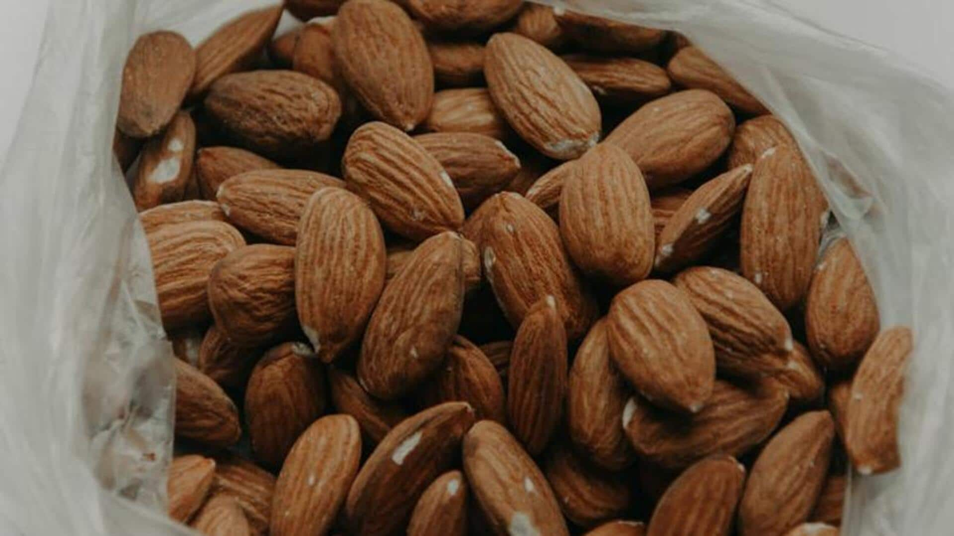 Boost your brain with almond vegan snacks