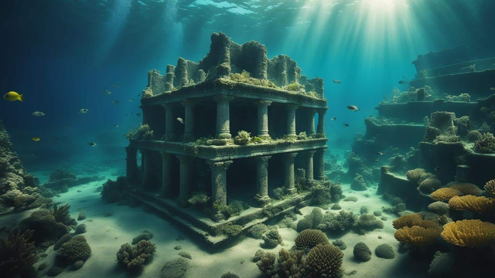 Experience the mysteries of sunken cities 