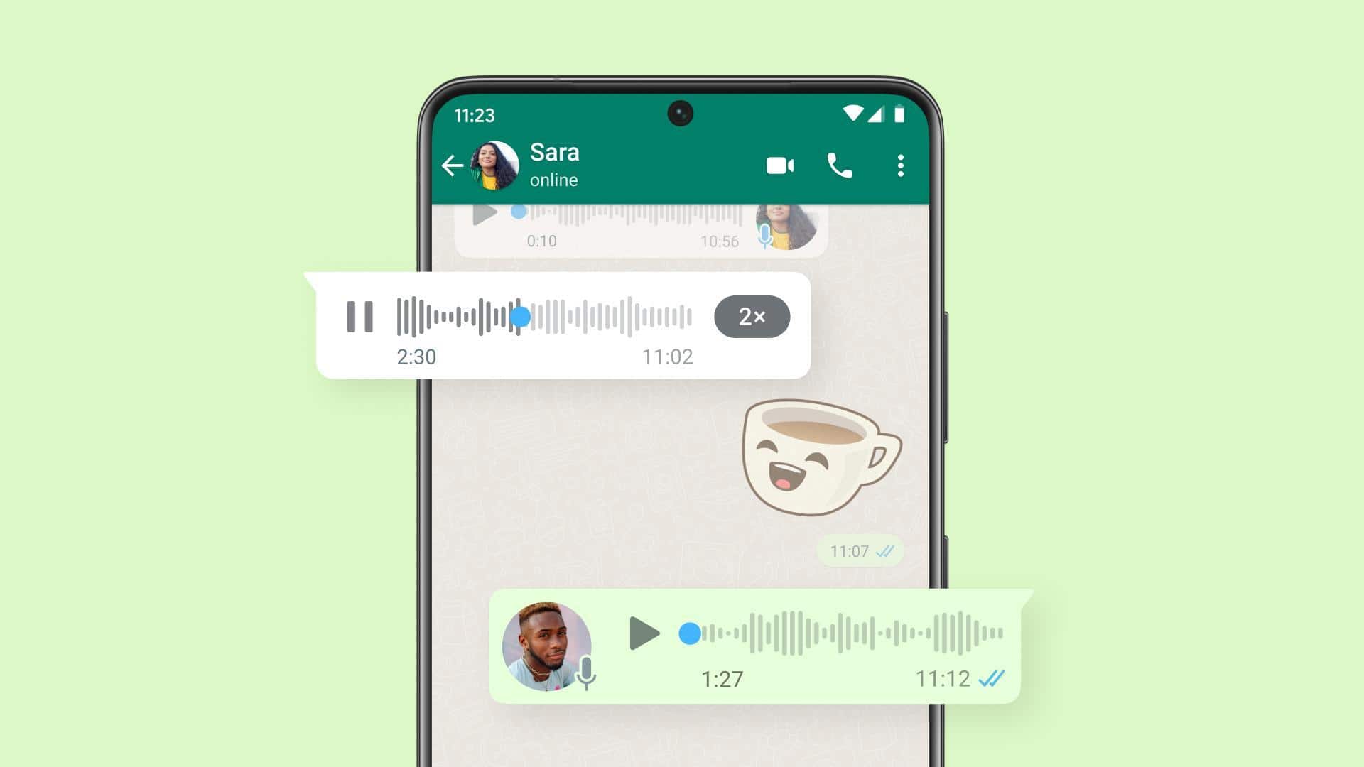 How to preview voice notes on WhatsApp before sending them